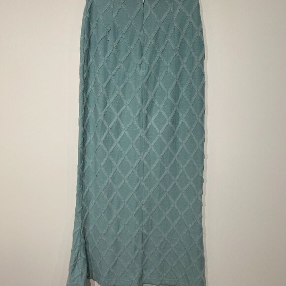 2/$20, Women Slate Blue Sleeveless Top + Maxi Skirt Set, Korean Fashion - Picture 6 of 14